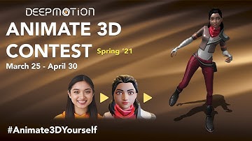 DeepMotion: Animate 3D Contest Spring 