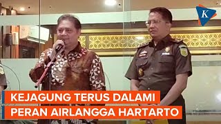 Ditanya Keterlibatan Airlangga Hartarto di Kasus Korupsi Eskpor CPO, Ini Kata Kejagung