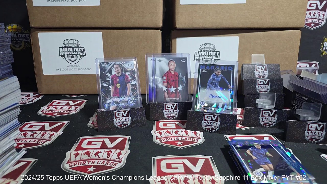 GV Sports Cards Live Box Soccer Breaks | #liveboxbreaks #groupbreaks #sportscards #boxbreak