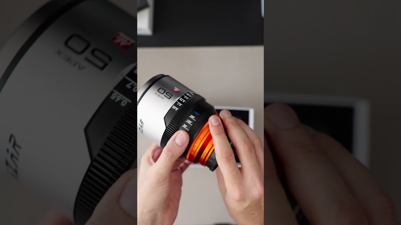 Unboxing the BlazarLens Apex 50 mm anamorphic, the world’s first autofocus anamorphic lens