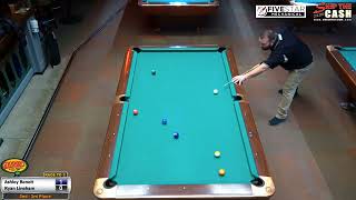 Ashley Benoit VS Ryan Lineham | Race to 3 - 9 Ball.