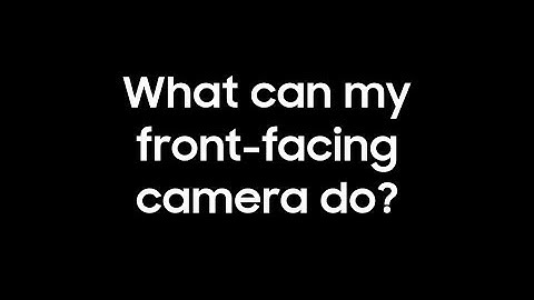 Galaxy S8: Front-Facing Camera