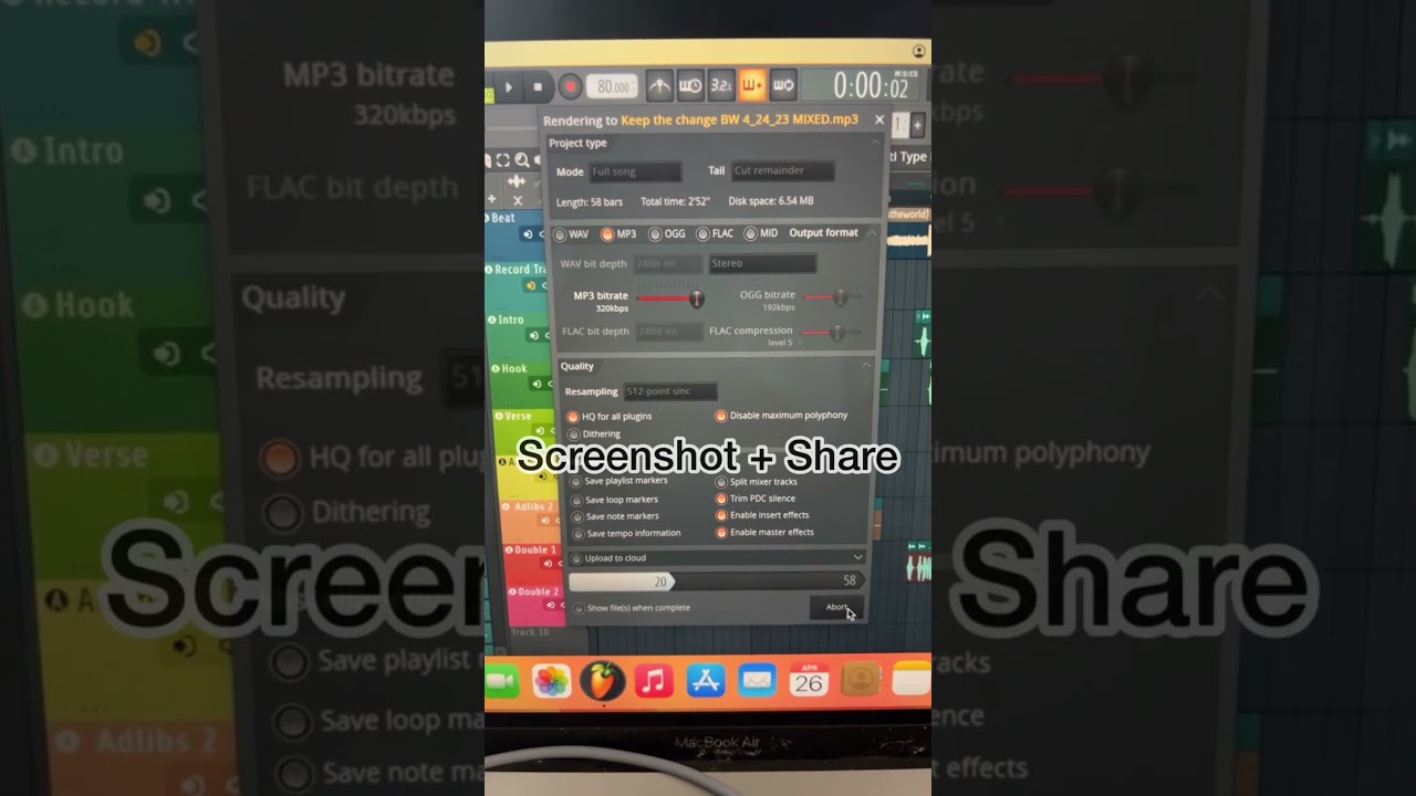 the BEST FL Studio export settings🎙🔥 