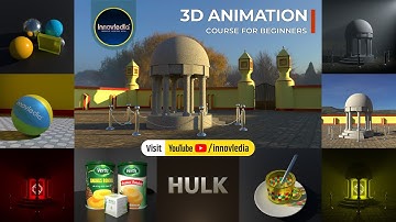 Maya 3D Animation Course for Beginners on YouTube • Innovledia