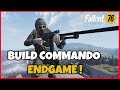 Fallout 76  build sang commando endgame  max dps 