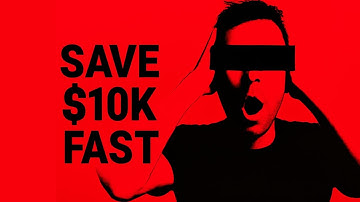 How to Save $10,000 in 12 Months (Even If You’re Broke!)