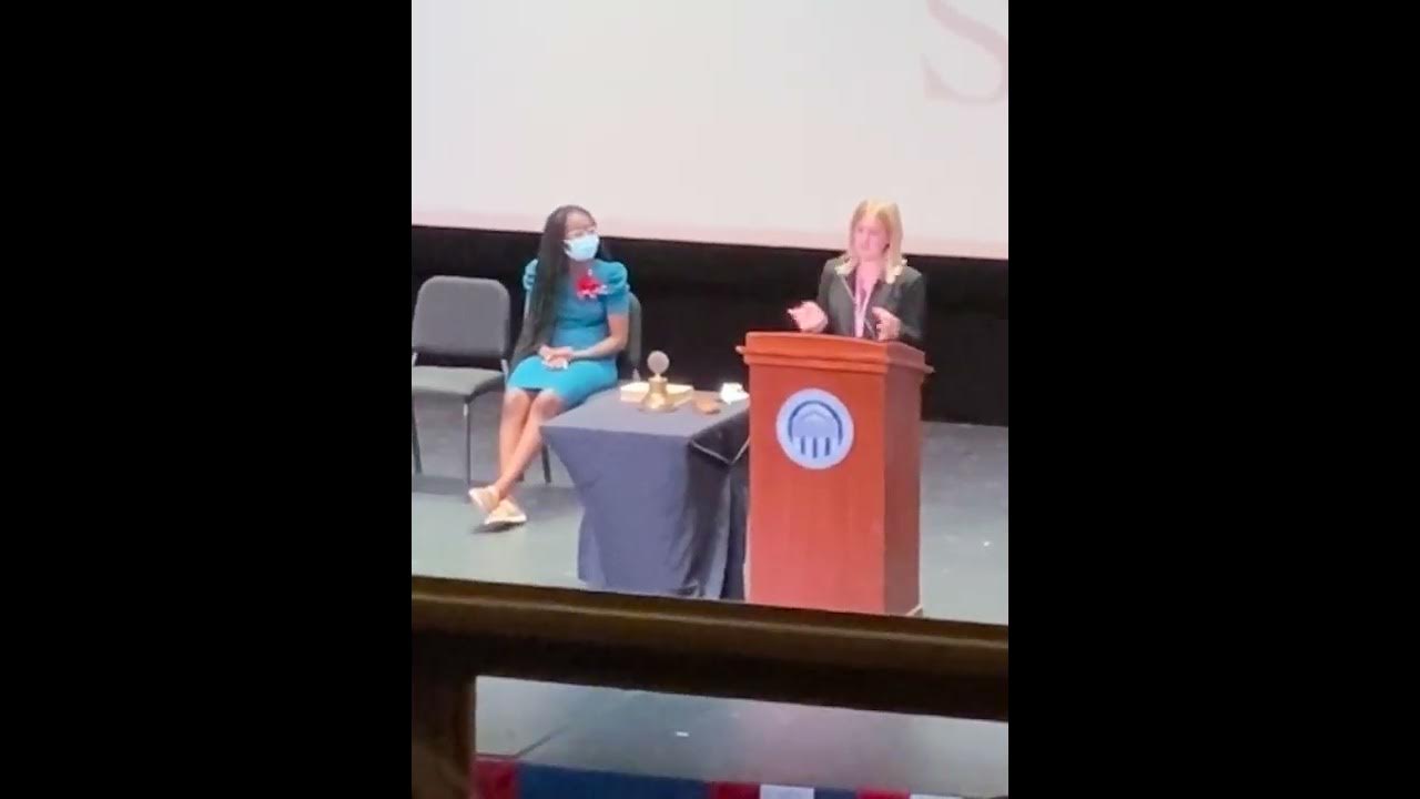 Virginia Auxiliary Girls State Mayor Speech YouTube