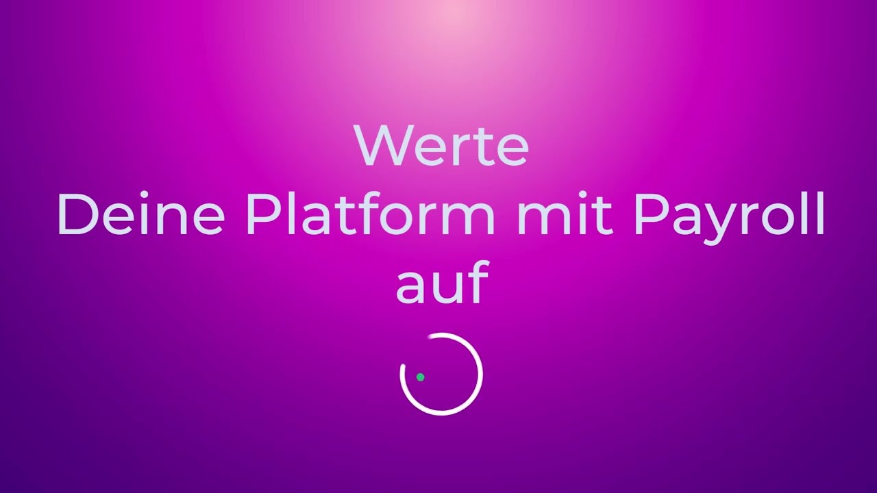 Werte Deine Plattform mit Payroll auf | Embedded Payroll | Engine mit inkludierter Lohn-Logik