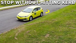 How to Stop a Car Next To a Kerb   Without Hitting or Stopping Far