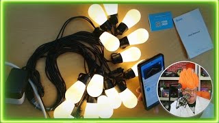 Unbox & Demo of Outdoor String Lights - LED Lights