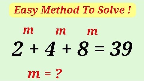 Harvard University Interview Question/Math Olympiad/Math Tricks.