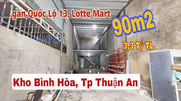 Bán Kho Xưởng Thuận An (1451) Gần Quốc Lộ 13, Lotte Mart, Hoàng Hải BĐS