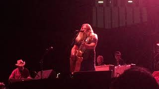 Jamey Johnson "Rainy Night in Georgia" song by Tony Joe White (Nashville, 16 September 2018)