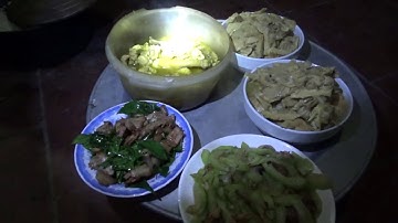 Thịt Gà Bản Mừng Ngày quốc khánh 2/9 của người nùng - dân tộc vùng cao