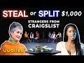 Will Strangers From Craigslist Agree to Split $1000?