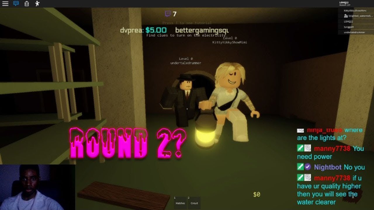 Roblox Alone In A Dark House Round 2 Steemit - alone in the dark walkthrough roblox