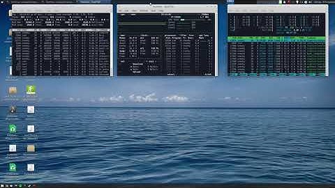 Bashtop, Htop And Top....Cli System Monitoring Tools...
