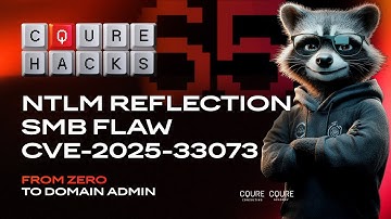 CQURE HACKS #65 NTLM-reflectie SMB-fout - CVE-2025-33073: Van nul tot domeinbeheerder