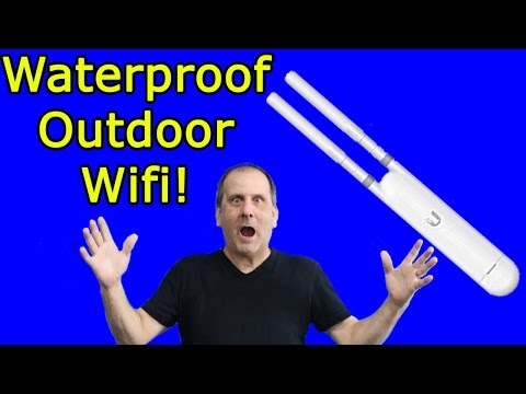 Outdoor Waterproof Wifi! Ubiquiti Unifi AP AC Mesh System Unboxing