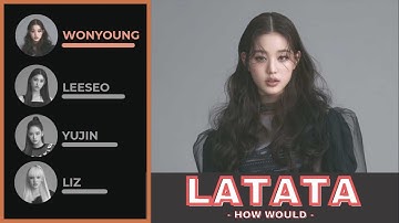 How Would IVE sing Latata | Line Distribution