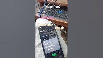 Tecno Pop 7 Bf6 Imei null#TecnoImeiRepair#pop7imeirepair
