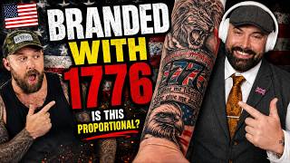 1776 Tattoo Reveal 🇺🇸 The Fat Electrician I blame you!