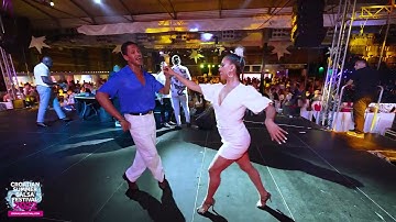 Franklin Diaz & Linda Aramendiz - Cha cha cha dance - Croatian Summer Salsa Festival - Rovinj, 2022