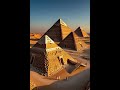 GIZA PYRAMIDS GREAT WALL OF CHINA and MACHU PICCHU