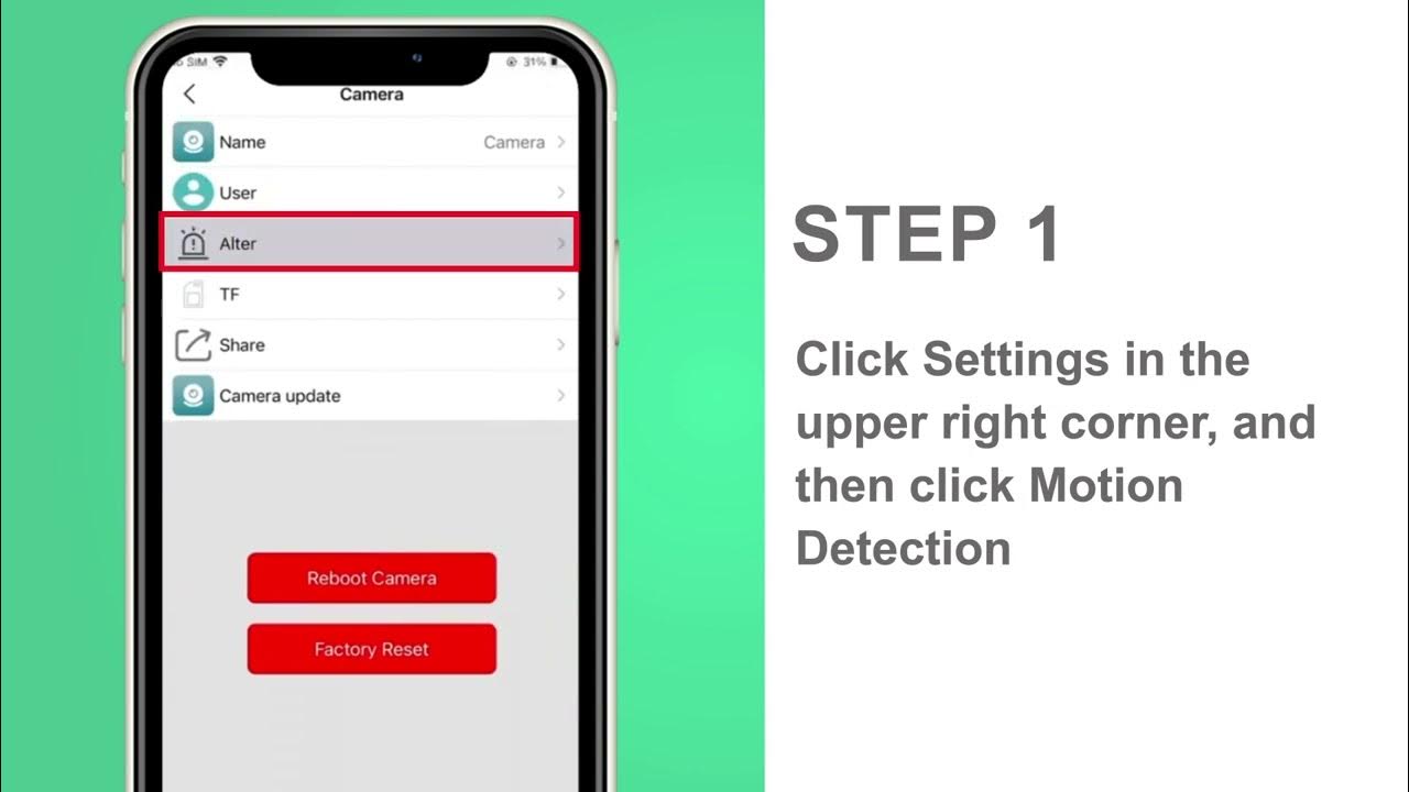 Jxlcam motion detection with alert YouTube