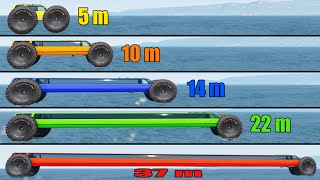 Long vs Medium vs Short Car #2 - Beamng drive