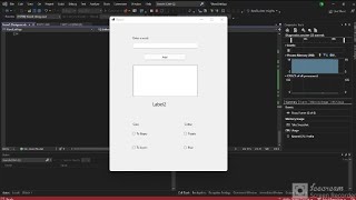 Visual Basics Assignment enter values using Textbox into a Listbox, label and radio buttons.