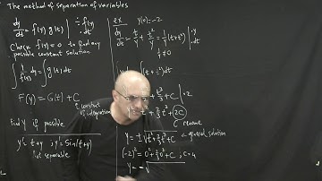 Lecture 3 Separation of Variables part 1