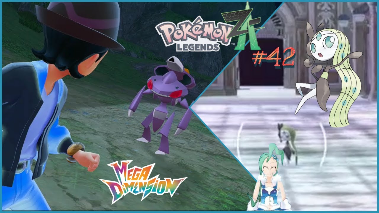 Pokemon Legends ZA Mega Dimension Part 42 Genesect & Meloetta