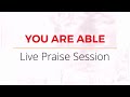 ADA - JESUS ( YOU ARE ABLE) - LIVE PRAISE SESSION BY COZA MUSIC TEAMS