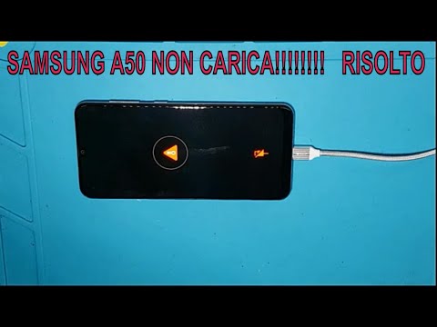 Riparare Samsung Galaxy  A50 A505 che non carica la batteria