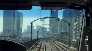 【前面展望】JR中央線快速　新宿→東京　【frontview】JREast Chuo-Line Rapid Shinjuku→Tokyo.