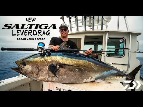 Fishing Jumbo West Coast Tuna with the all NEW Daiwa Saltiga Lever