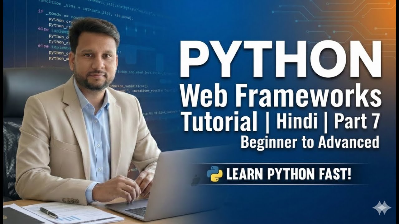 Python Web Frameworks Tutorial | Hindi | Part 7 | Beginner to Advanced