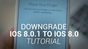 How To Downgrade From iOS 8.0.1 To iOS 8