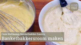 Banketbakkersroom maken met Cees Holtkamp