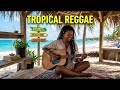 Sunset Paradise Reggae  Peaceful Hawaiian Guitar Music