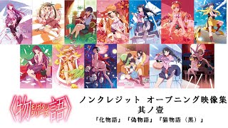 〈物語〉シリーズ ノンクレジット オープニング映像集 其ノ壹 (『化物語』『偽物語』『猫物語（黒）』)