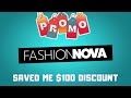 Fashion Nova Code ✔️*ACTIVE* Fashion Nova Discount UPDATED 2022 image