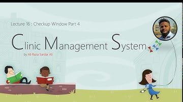 Lecture 16 : Clinic Management System [Check up window part 4]