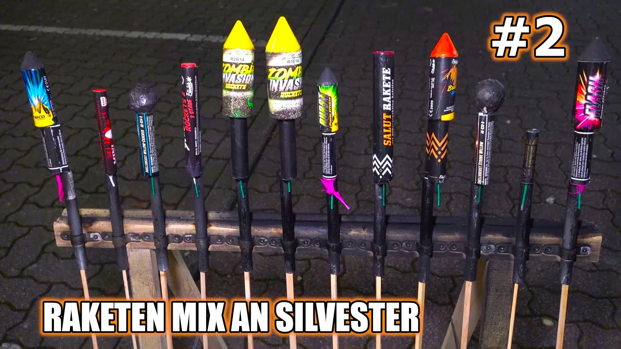 RAKETEN MIX AN SILVESTER VERBALLERN #2