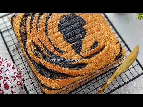 Zebra Cake Putih Telur