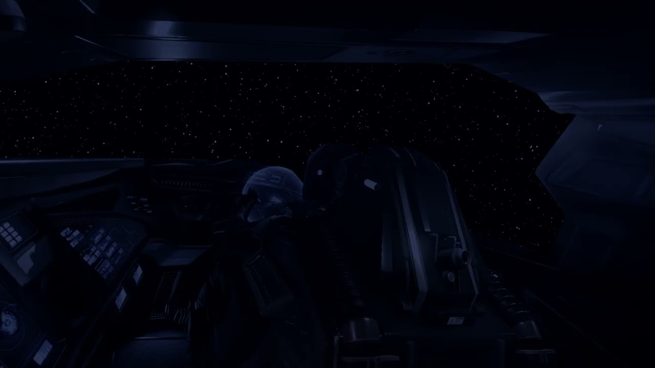 Good Night 🛸 Spaceship Relaxation | White Noise Sounds | Comfortable Space for Deep Sleeping