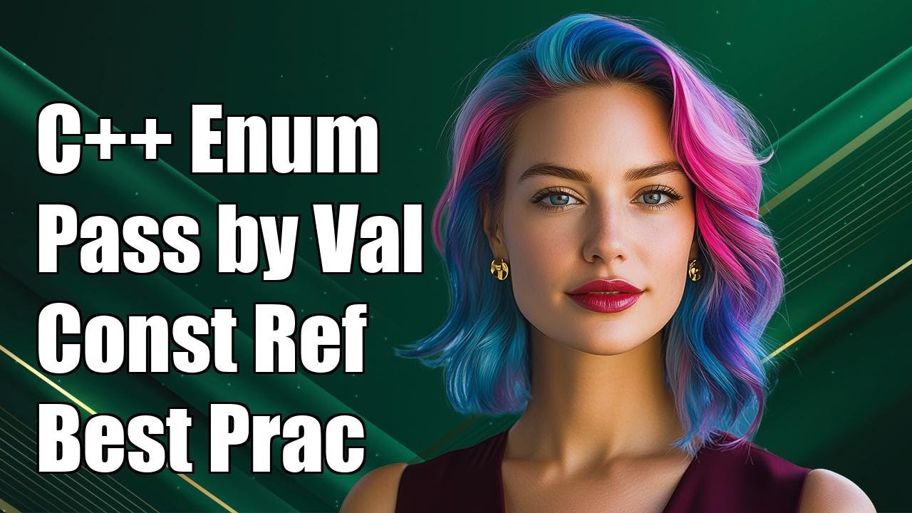 C++ Enum Class: Pass by Value vs. Const Reference - Best Practices ...