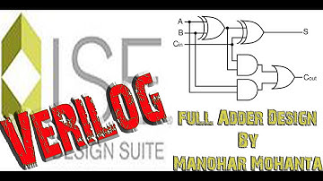 Full Adder By Using Verilog coding In Structural Modeling