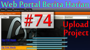 Membuat Web Portal Berita Harian, 74, Online, Perbandingan, Upload Project di Hosting Lain